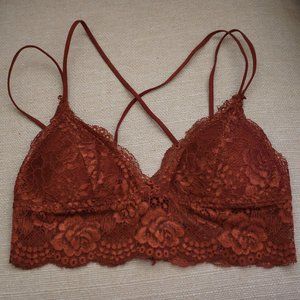 Urban Outfitters Out From Under Maroon Bralette